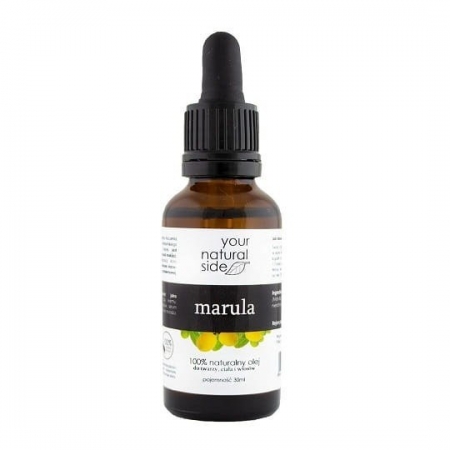 YOUR NATURAL SIDE Olej Marula nierafinowany 30ml butelka z pipetą